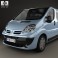 Nissan Primastar Passenger Van 2006 3d model