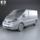 Nissan Primastar Passenger Van 2006 3d model
