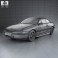 Opel Calibra 1990 3d model