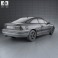 Opel Calibra 1990 3d model