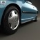 Opel Calibra 1990 3d model