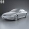 Opel Calibra 1990 3d model