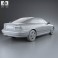 Opel Calibra 1990 3d model