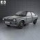 Opel Kadett City 1975 3d model