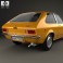 Opel Kadett City 1975 3d model