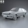 Opel Kadett City 1975 3d model