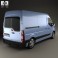 Opel Movano Panel Van 2010 3d model