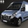 Opel Movano Panel Van 2010 3d model