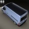Opel Movano Panel Van 2010 3d model