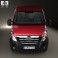 Opel Movano Passenger Van 2010 3d model
