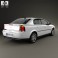Opel Vectra sedan 2002 3d model