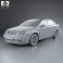 Opel Vectra sedan 2002 3d model
