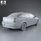 Opel Vectra sedan 2002 3d model