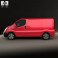 Opel Vivaro Panel Van 2006 3d model