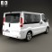 Opel Vivaro Passenger Van 2006 3d model