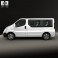 Opel Vivaro Passenger Van 2006 3d model