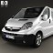 Opel Vivaro Passenger Van 2006 3d model
