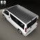 Opel Vivaro Passenger Van 2006 3d model