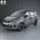 Perodua Alza 2009 3d model