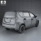 Perodua Alza 2009 3d model