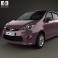 Perodua Alza 2009 3d model