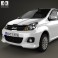 Perodua Viva 2009 3d model