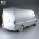 Peugeot Boxer Panel Van 2007 3d model