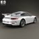 Porsche 911 (991) Carrera GTR3 2013 3d model