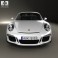 Porsche 911 (991) Carrera GTR3 2013 3d model