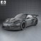 Porsche 911 Carrera (991) RSR 2013 3d model