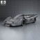 Porsche 917 K 1969 3d model