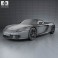 Porsche Carrera GT (980) 2004 3d model