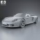Porsche Carrera GT (980) 2004 3d model