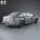 Proton Perdana Grand Limousine 2004 3d model