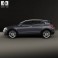 Qoros 3 Cross Hybrid 2014 3d model
