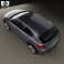 Qoros 3 Cross Hybrid 2014 3d model