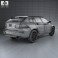 Qoros 3 estate 2014 3d model