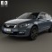 Qoros 3 estate 2014 3d model