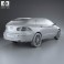 Qoros 3 estate 2014 3d model
