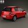 Renault Clio Mercosur 3-door hatchback 2013 3d model