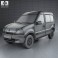 Renault Kangoo 1997 3d model