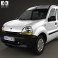 Renault Kangoo 1997 3d model