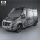 Renault Master Passenger Van 2010 3d model