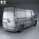 Renault Master Passenger Van 2010 3d model