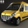 Renault Master Passenger Van 2010 3d model