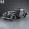 Rolls-Royce Phantom II Continental 1933 3d model