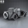 Rolls-Royce Phantom II Continental 1933 3d model