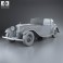 Rolls-Royce Phantom II Continental 1933 3d model