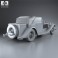 Rolls-Royce Phantom II Continental 1933 3d model
