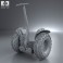 Segway 2X Adventure 2012 3d model